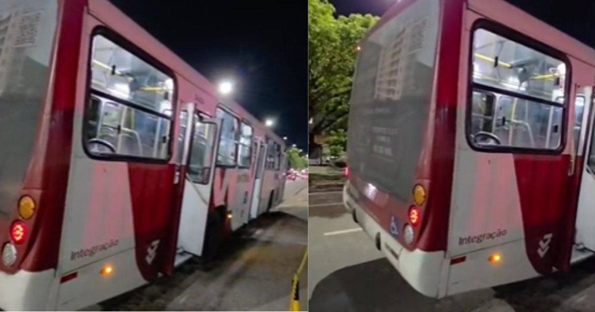 Trio é preso após tentar assaltar ônibus em Manaus